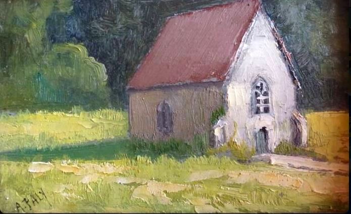 Chapelle &agrave; St-Ceneri-le-Gerei par  Andr&eacute; Paly