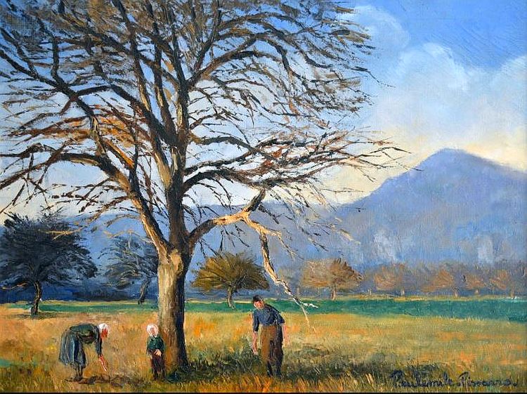 paysage Suisse normande par Paul Emile Pissaro