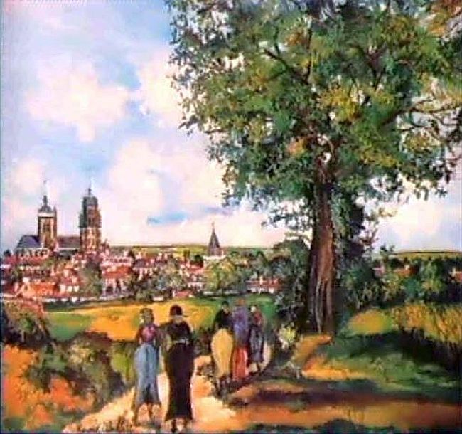 Argentan par Maurice Utrillo