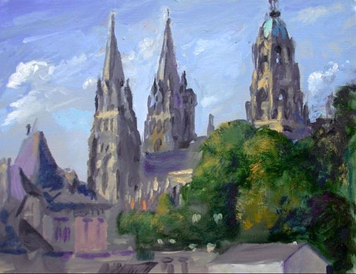 Cath&eacute;drale de Bayeux par Bernard Gineste