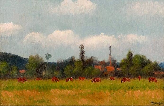 La campagne normande par Narcisse Henocque