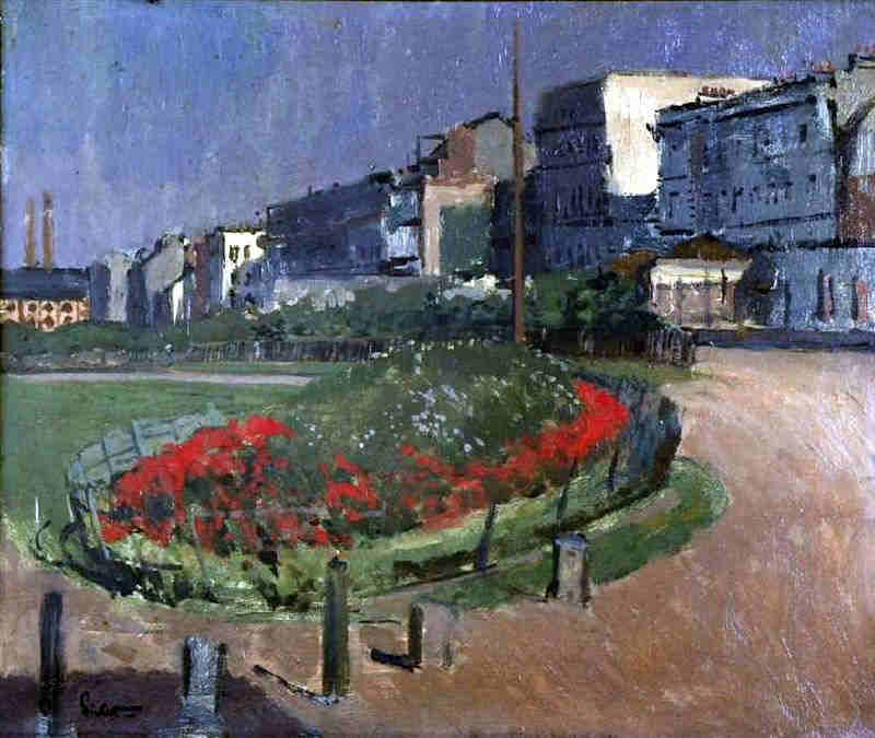 Le  boulevard Aguado &agrave; Dieppe  par Walter Sickert