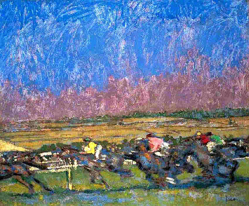 Courses &agrave; Dieppe  par Walter Sickert