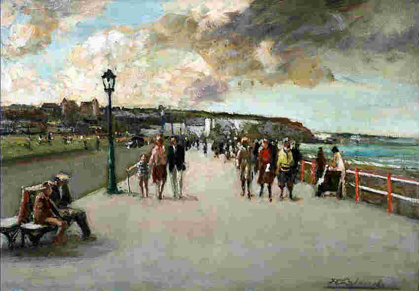 Dieppe  par Jacques Emile Blanche