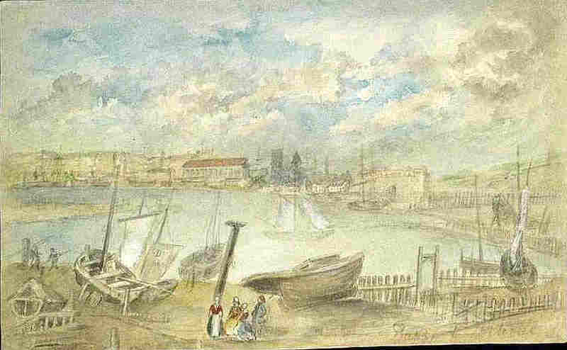 Dieppe, la retenue par Ullysse Louis Butin