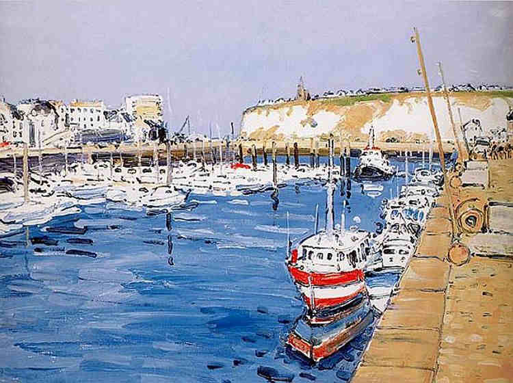 Dueppe, le port par Pierre Godet