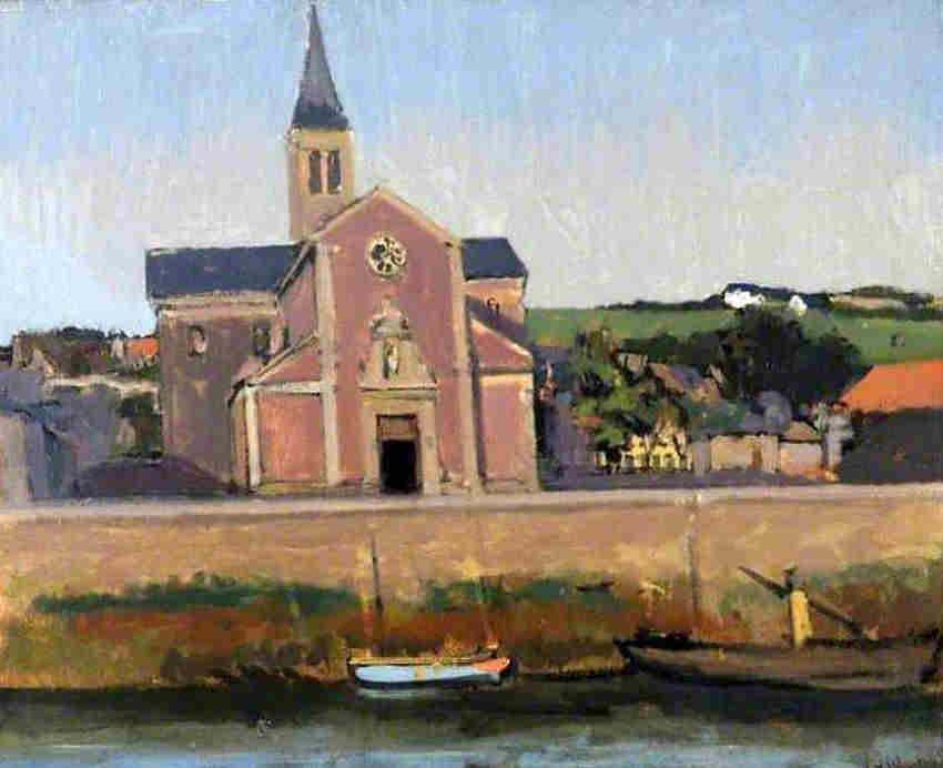 L'&eacute;glise du Pollet  par Walter Sickert