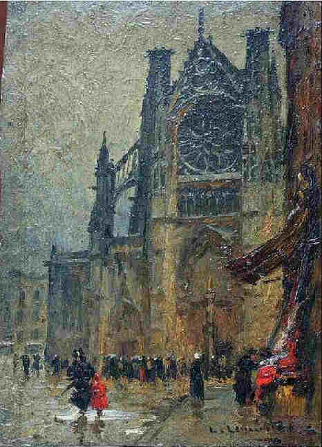 Dieppe, l'&eacute;glise St-Jacques par L&eacute;on Jules Lemaitre
