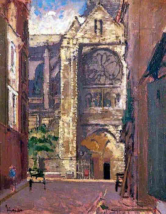 L'"glise St-Jacques, Dieppe  par Walter Sickert