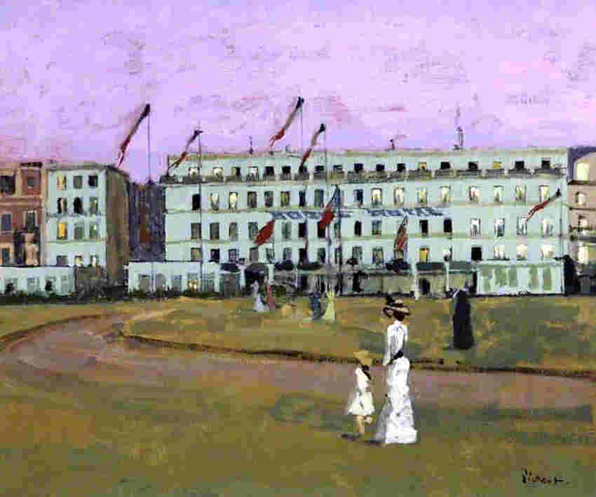 L'h&ocirc;tel Royal &agrave; Dieppe  par Walter Sickert