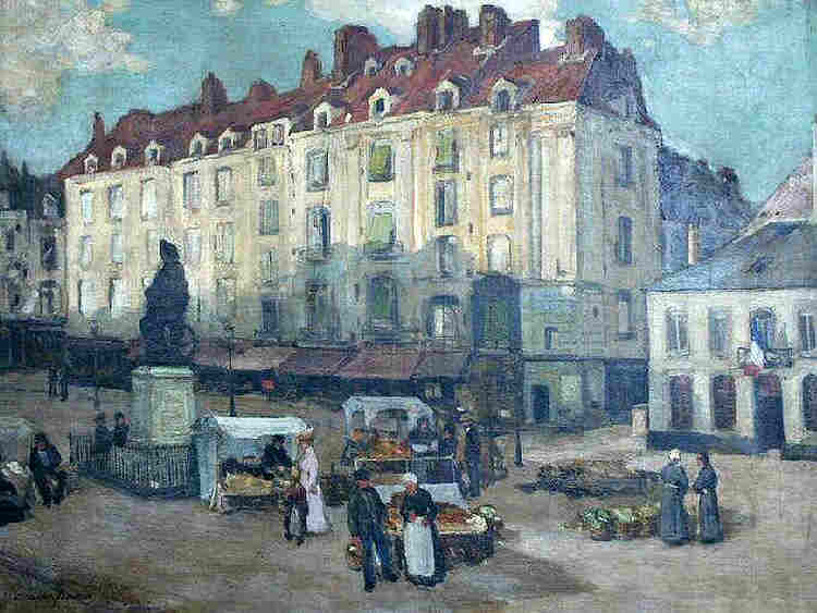 PLace Nationale &agrave; Dieppe par Alexander Jamieson