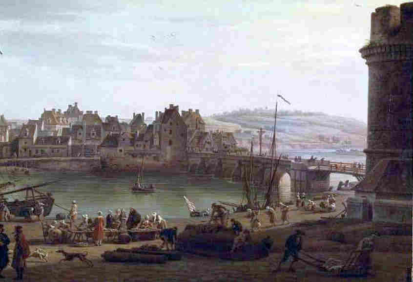 Vue du port de Dieppe par Joseph Vernet