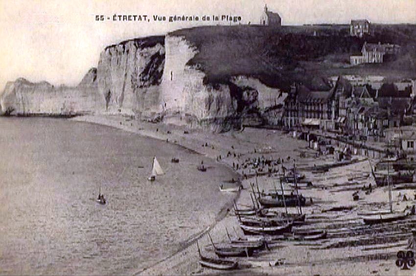 Vue d'Etretat 1900