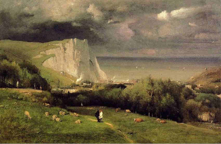 Etretat par George Inness