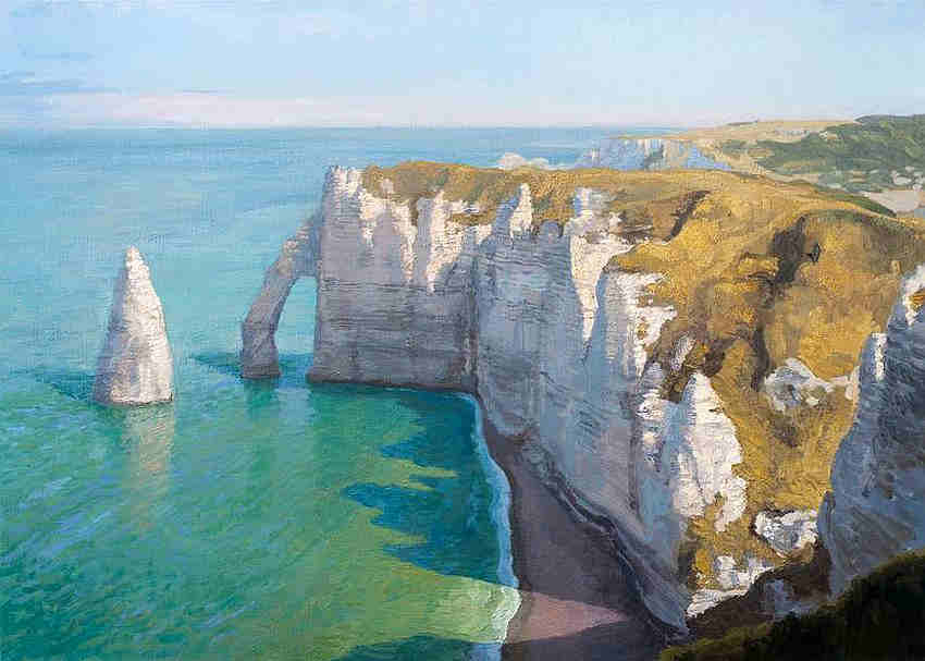 Etretat, l'aiguille par David Mahler