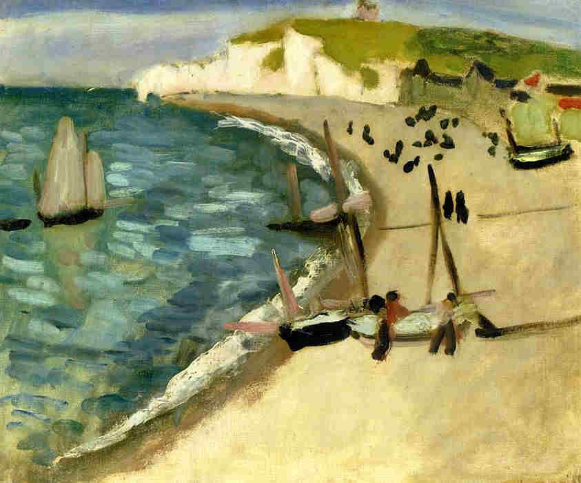 Etretat par Henri Matisse