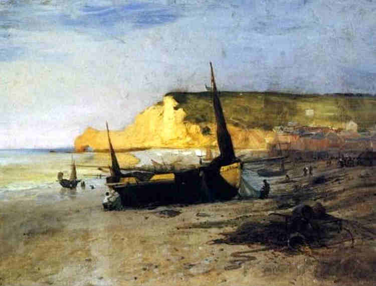 Etretat par William Henry Lippincott