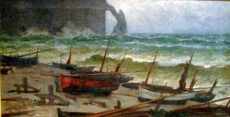 Falaise d'Etretat par William Parsons Winchester