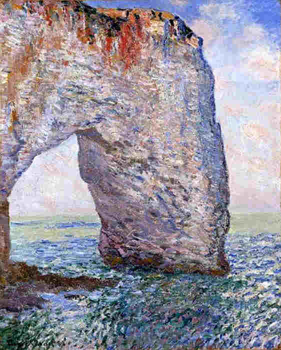 La manneporte, Etretat par Claude Monet 
