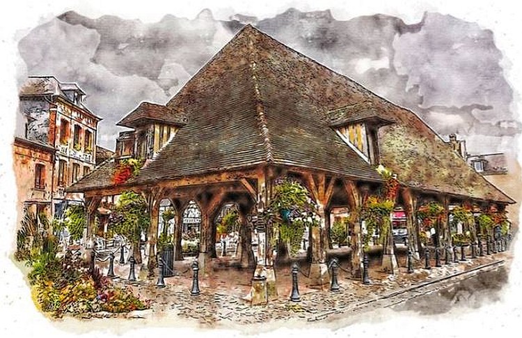 Lyons la Foret par Christian H&eacute;ry