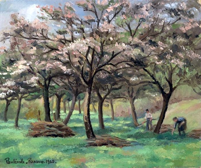 Printemps &agrave; Lyons la Foret par  Paul Emile Pissaro