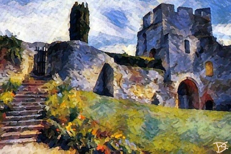 Gisors le ch&acirc;teau par Dan Kopel