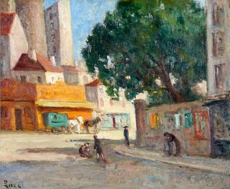 Rue de Gisors par Maximilien Luce