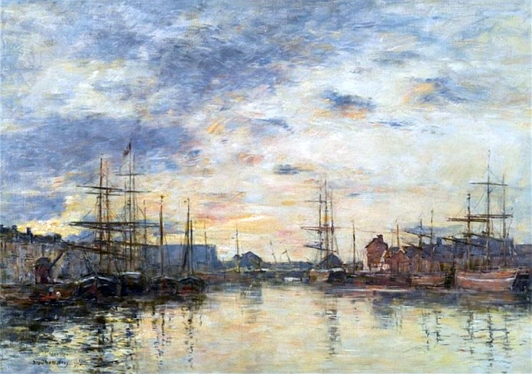 F&eacute;camp par Eug&egrave;ne Boudin