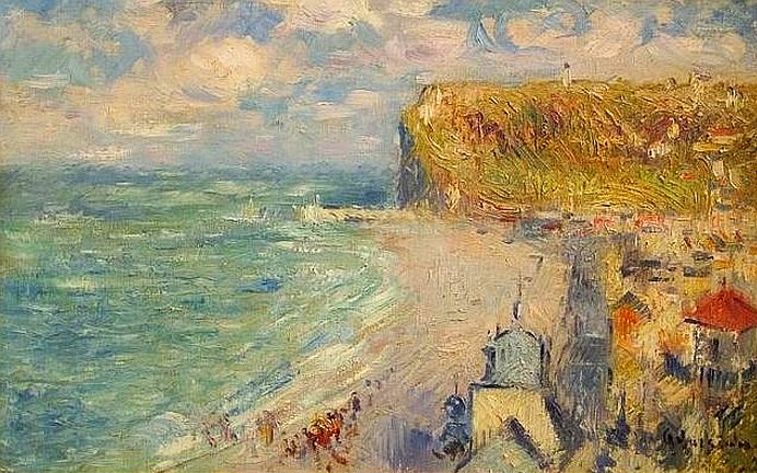 F&eacute;camp, la plage par Gustave Loiseau