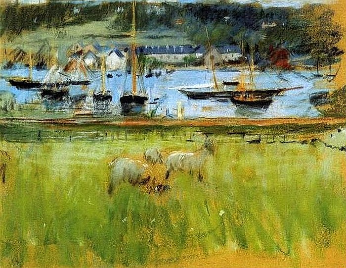 F&eacute;camp par Berthe Morisot