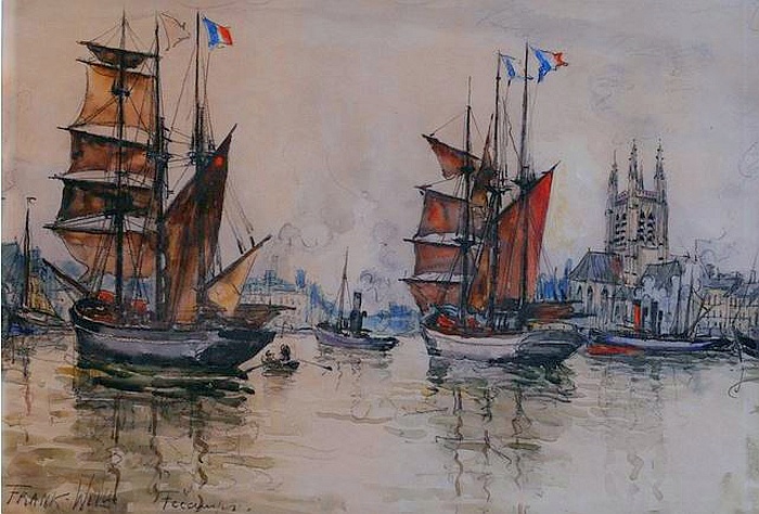 Le Port de F&eacute;camp  par Frank Will