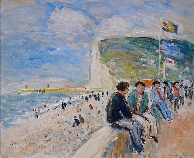 Plage de F&eacute;camp par Jean-Jacques Ren&eacute;