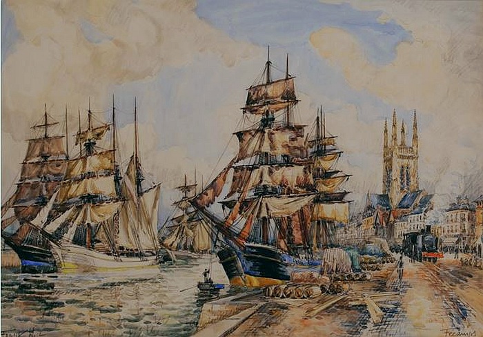 Port de F&eacute;camp anim&eacute; par Frank Will