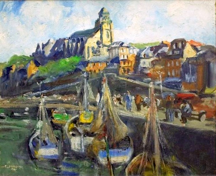 Port de F&eacute;camp par Edmond Jamois