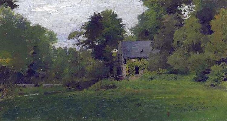 Moulin des Messoni&egrave;res &agrave; Veules par Ilya Repin