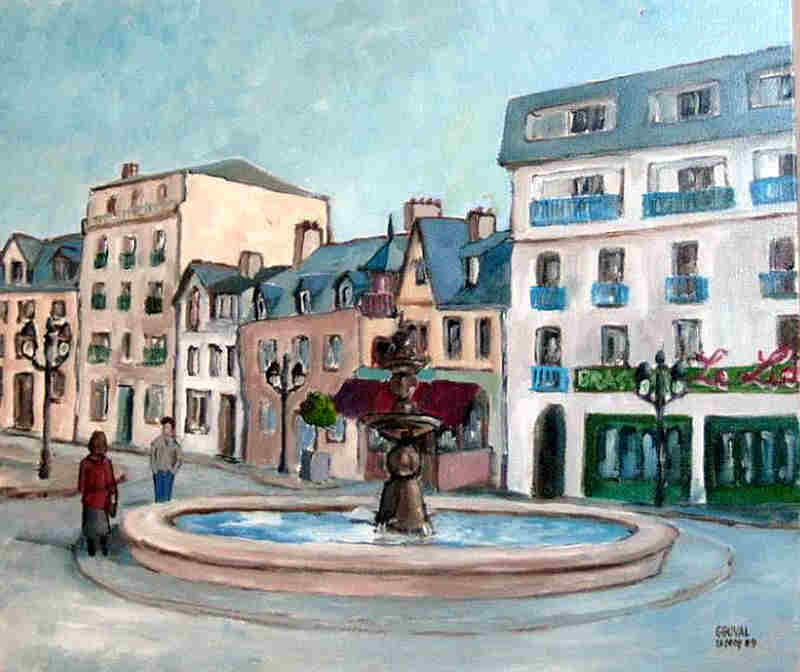Rencontre &agrave; Bagnoles de l'Orne par Georges Duval