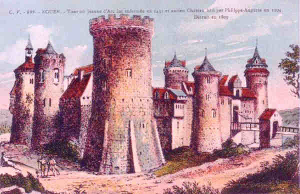 Ancien ch&acirc;teau de Rouen