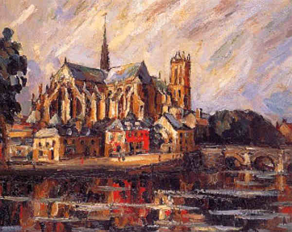 Cath&eacute;drale de Rouen par Pierre Dumont