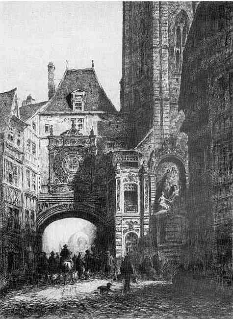 rue du Gros Horloge Rouen