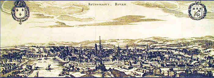 Rouen vers 1620