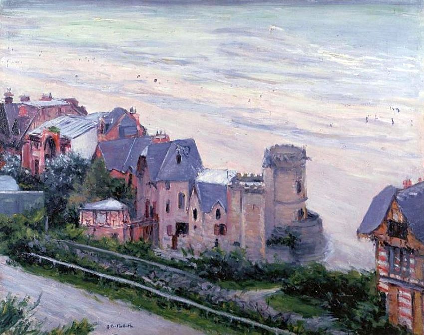 Villas &agrave; Trouville par Gustave Caillebotte