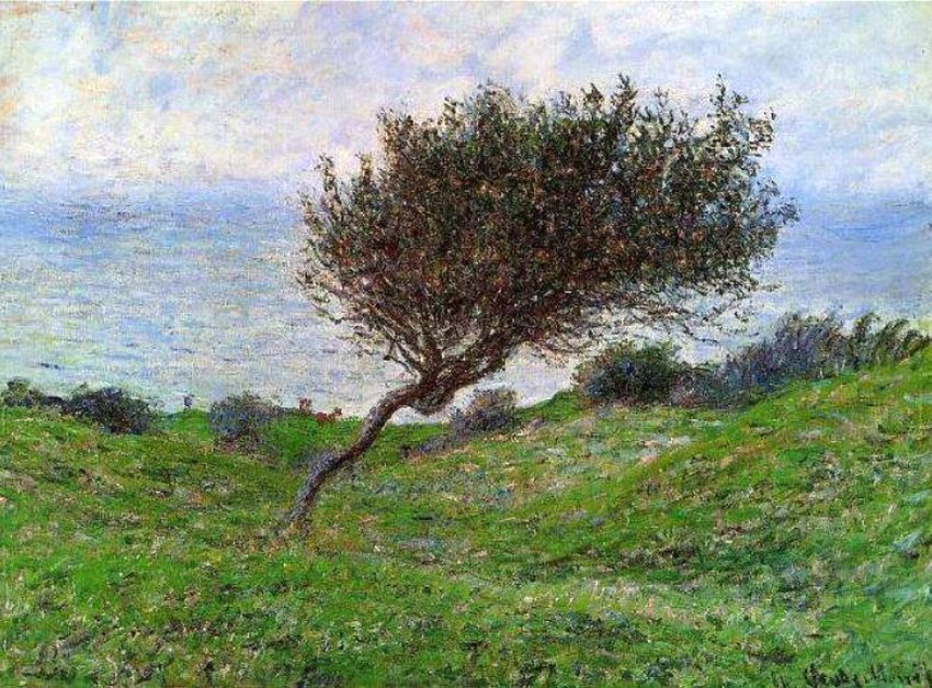 Sur la c&ocirc;te &agrave; Trouville par Claude Monet