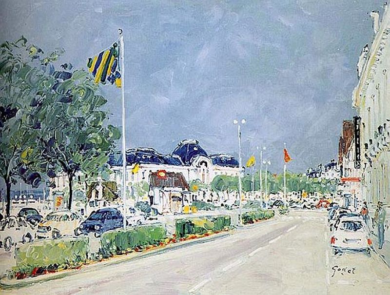 Le casino de Trouville par Pierre Godet