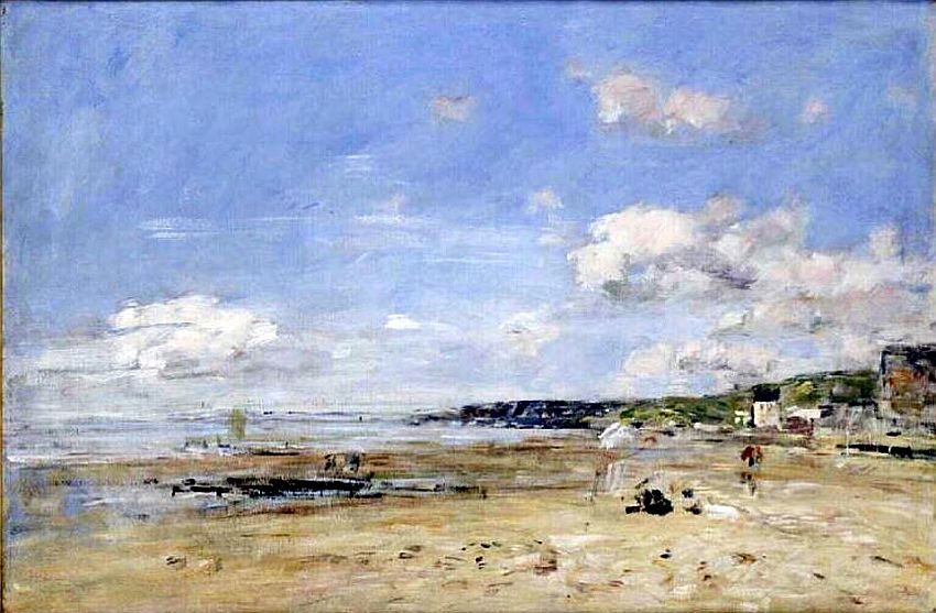 L'&eacute;t&eacute; &agrave; Trouville  par Eug&egrave;ne Boudin