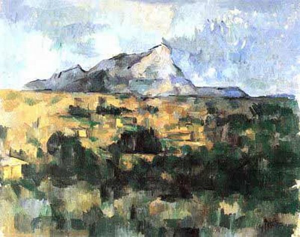 La Sainte-Victoire  par Paul C&eacute;zanne