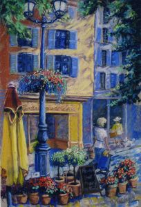 M&eacute;lissa march&eacute; le matin