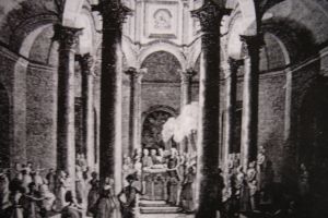 Le batist&egrave;re de la cath&eacute;drale au XV &egrave;me si&egrave;cle