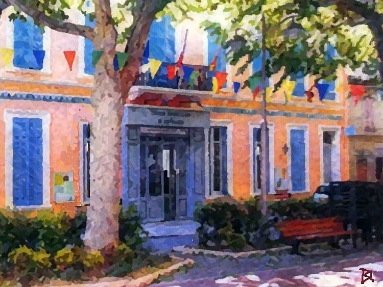 Cercle r&eacute;publicain de St-Zacharie par Dan Kopel