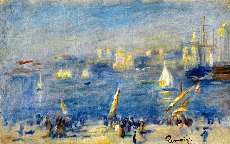 Le fort St-Jean &agrave; Marseille par Henri Edmond Cross