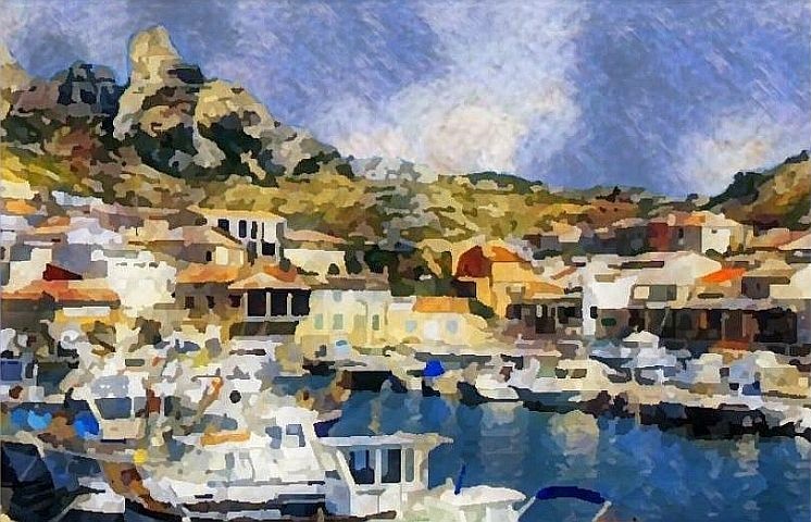 Port des Goudes par Dan Kopel